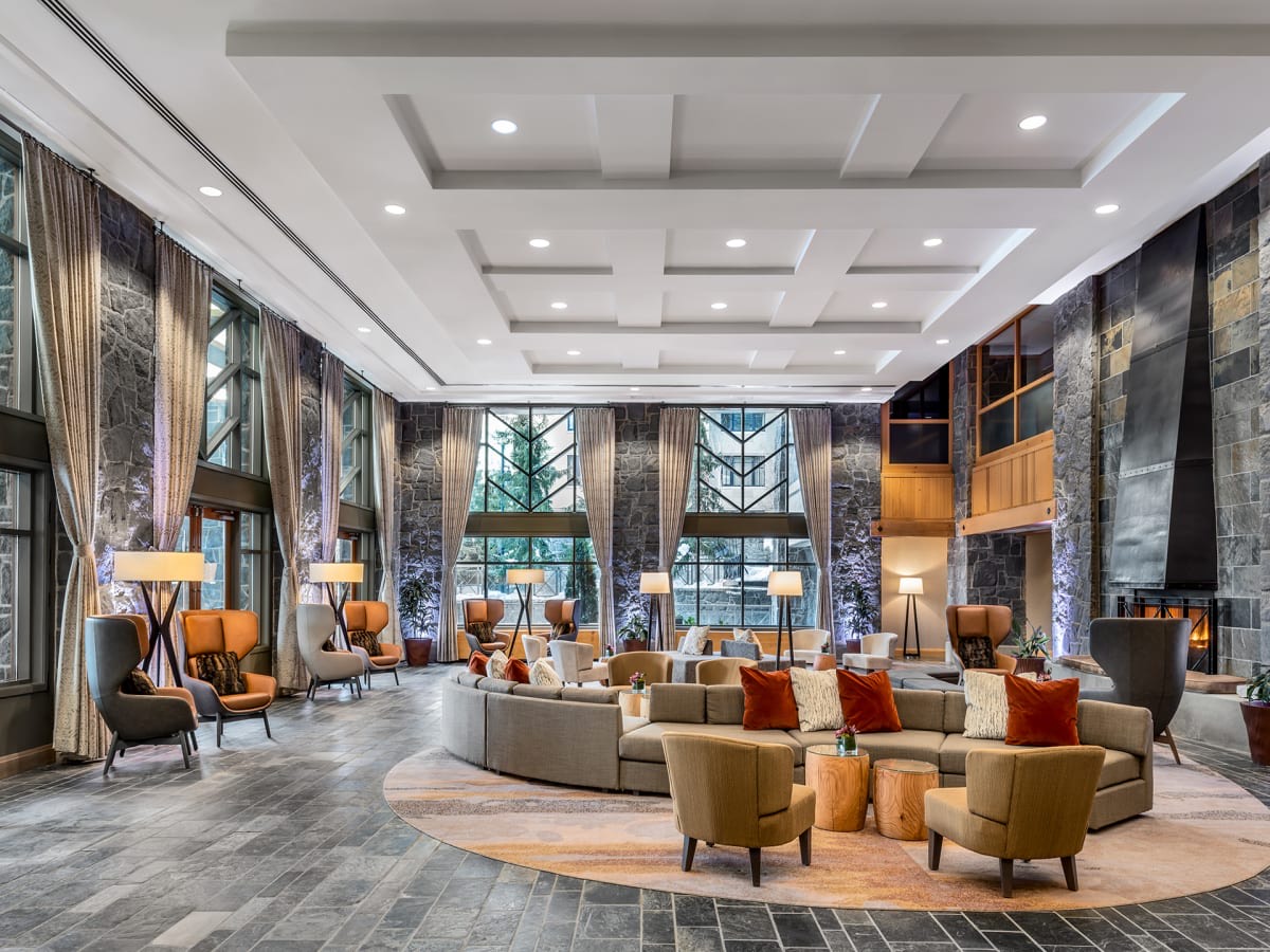 Westin Whistler lobby renovation