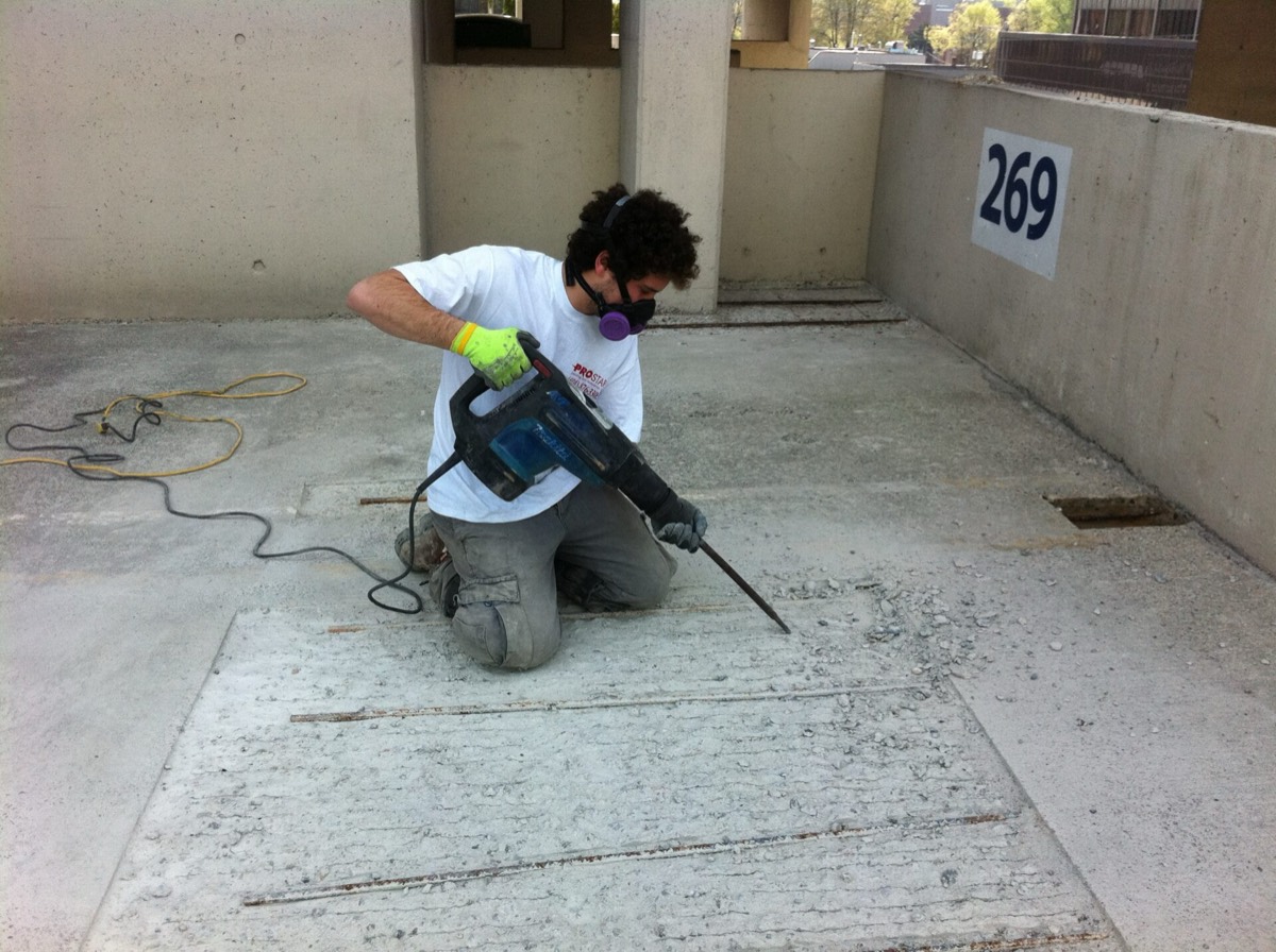 Concrete repair and building maintenance